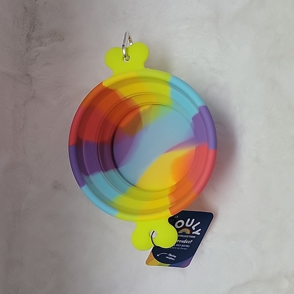 YOULY Pride Travel Dog Bowl, 3 Cups Pride Collection - Picture 2 of 7